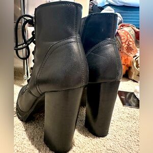 Black booties